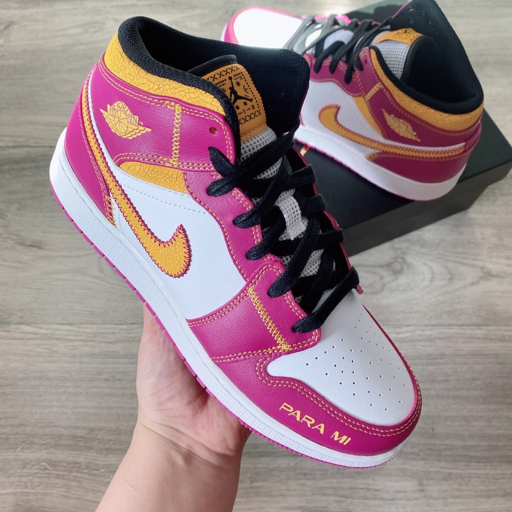 nike air jordan 1 mid - Picture 4 of 6